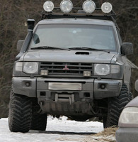 Шноркель стеклопластиковый Mitsubishi Pajero 2 (рестаил)