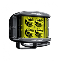 Светодиодная фара дополнительного света Aurora 8 диодов 40W ЗОЛОТО