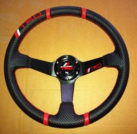 Руль спортивный TRD кожа