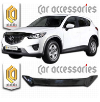 Дефлектор капота - мухобойка Mazda CX-5 2012+