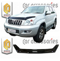 Дефлектор капота - мухобойка Toyota Land Cruiser Prado 120, 125