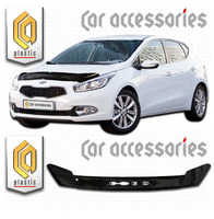 Дефлектор капота - мухобойка Kia Ceed SW 2012+