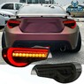 Задние светодиодные фонари стопы Toyota GT86 / Subaru BRZ (2012-2016) дымчатые 