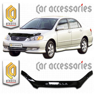 Дефлектор капота - мухобойка Toyota Corolla LE 03-05