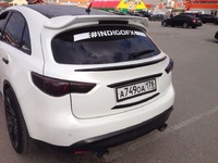 Спойлер под стекло задней двери Infiniti FX 35 / QX 70