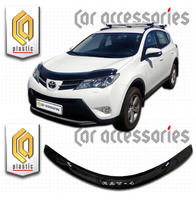 Дефлектор капота - мухобойка Toyota Rav4 2013+