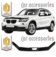 Дефлектор капота - мухобойка BMW X1 2009+