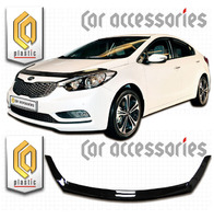 Дефлектор капота - мухобойка Kia Cerato седан 2013+
