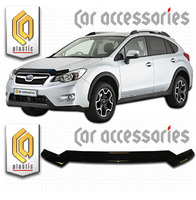 Дефлектор капота - мухобойка Subaru XV 2012+