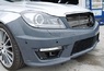 Обвес рестайлинговый на Mercedes C-class W204 2011-2014 63 AMG