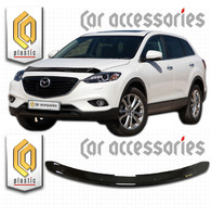 Дефлектор капота - мухобойка Mazda CX-9 2013+