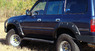Фендера - расширители колесных арок Toyota Land Cruiser 80 (бушвакер style) LLDPE 13см