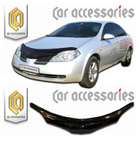 Дефлектор капота - мухобойка Nissan Primera 01-06