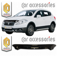 Дефлектор капота - мухобойка Suzuki SX4 2013+