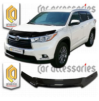 Дефлектор капота - мухобойка Toyota Highlander 2013+