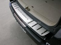 Накладка на задний бампер Toyota Highlander (метал)