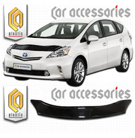 Дефлектор капота - мухобойка Toyota Prius 30 2009+