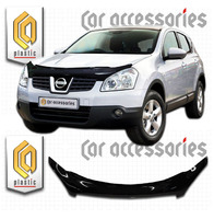 Дефлектор капота - мухобойка Nissan Dualis 2007+
