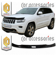 Дефлектор капота - мухобойка Jeep Grand Cherokee 2010+