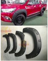Фендера - расширители колесных арок Toyota Hilux Pick Up (REVO) 2015+ широкие GUN125L