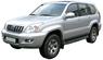  Ветровики - дефлекторы окон Toyota LAND Cruiser Prado 120 2002-2009 (TXR Тайвань)