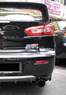 Стопы (фары) диодные для Mitsubishi Lancer X (красные, белые)