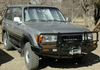 Силовой передний бампер Deluxe TOYOTA Land Cruiser 80 10/9 SUITS FLARES NON SRS