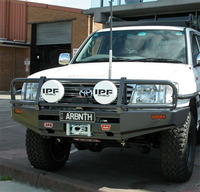 Силовой передний бампер Toyota Land Cruiser 100