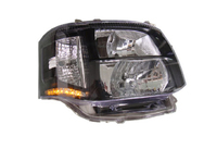 Фары диодные двухблочные Toyota Hiace 2011+ (желтые диоды)