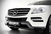 Накладка на передний бампер Mercedes ML W166 "Brabus On-Road"