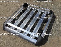 Экспедиционный алюминиевый багажник на крышу "Aerorack style" 80*95см тип 2