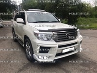 Бампер передний (обвес) Double Eight ver.5 для Toyota Land Cruiser 200 (рестайлинг)