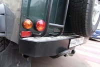Силовой задний бампер РИФ для Land Rover Defender