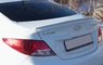 Лип спойлер Hyundai Solaris 2010+