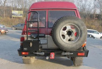 Силовой бампер задний Nissan Patrol кузов Y60