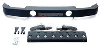 Силовой передний бампер Suzuki Jimny Sierra 2002-2012 type-2 (сталь)