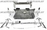 Обвес Toyota Land Cruiser 200 2016г (стиль Lexus LX570 2016)