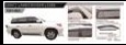  Ветровики - дефлекторы окон Toyota LAND Cruiser 200 2007+ (TXR Тайвань)