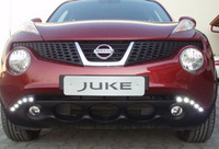 Ходовые огни / туманки в передний бампер Nissan Juke