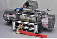 Лебёдка электрическая 12V Runva 10000lbs 4500кг