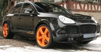 Обвес "Gambella Aero" на Porsche Cayenne 955
