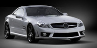 Аэродинамический обвес Mansory для Mercedes SL63 и SL 65 AMG (R230)