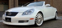 Накладка на передний бампер LX-Mode для Lexus SC430 (рестаил)