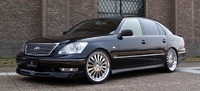 Накладка (губа) на передний бампер LX-Mode для Lexus LS430