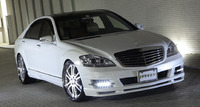 Аэродинамический обвес Branew для Mercedes W221 (рестайлинг)