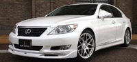 Накладка (губа) на передний бампер LX-Mode для Lexus LS460