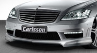 Накладка (губа) на передний бампер Carlsson для Mercedes S-class (W221) AMG