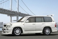 Пороги (обвес) Jaos для Toyota Land Cruiser 100