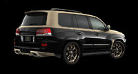 Задний обвес (губа) "Goldman" на Lexus LX 570 2012-2016