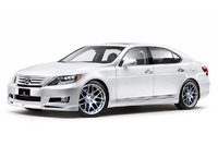 Накладка (губа) на передний бампер LX-Mode для Lexus LS600h